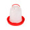 Automatic Chicken Waterer Plastic Fountain 6.89x5.31x1.1 in 6