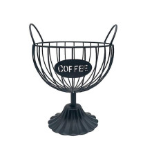 Soporte para cápsulas de café para tazas, soporte para cápsulas de café negro