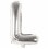 Letter Balloon Silver 80 cm Large 1
