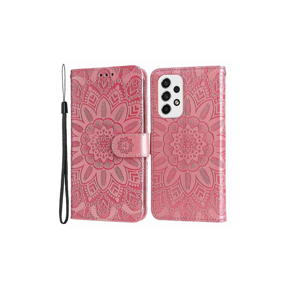Samsung Galaxy A53 5G Sunflower Flip Case Pu Leather With 900223988065