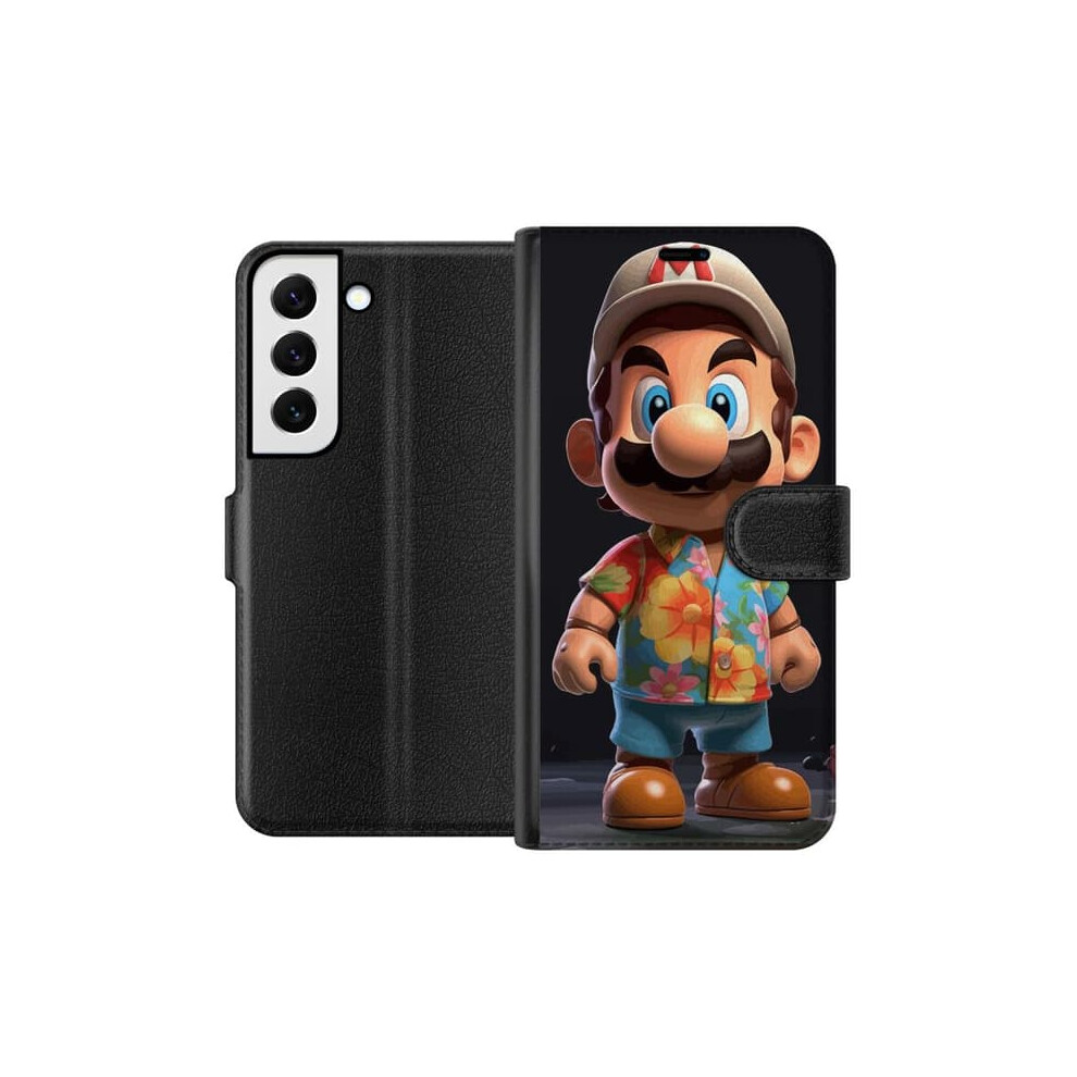 Samsung Galaxy S22 5G Wallet Case Super Mario 900223000965
