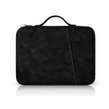 Laptop Bag Black Portable Organizer for 10.8-14 Inch Tablets