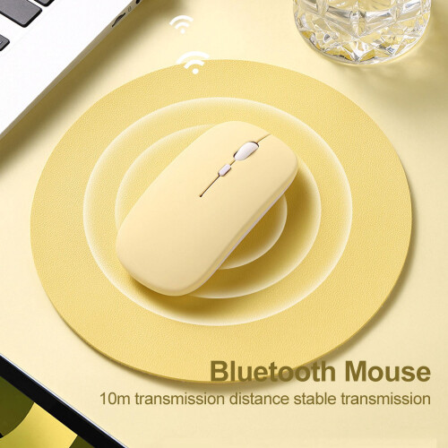 Φορητό ασύρματο ποντίκι Bluetooth Magic Silent Ergonomic Mouses για φορητό υπολογιστή συμβατό με 2