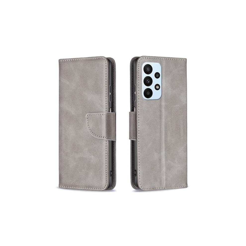 Skalo Samsung A23 5G Wallet Case Pu Leather Gray 962125862027