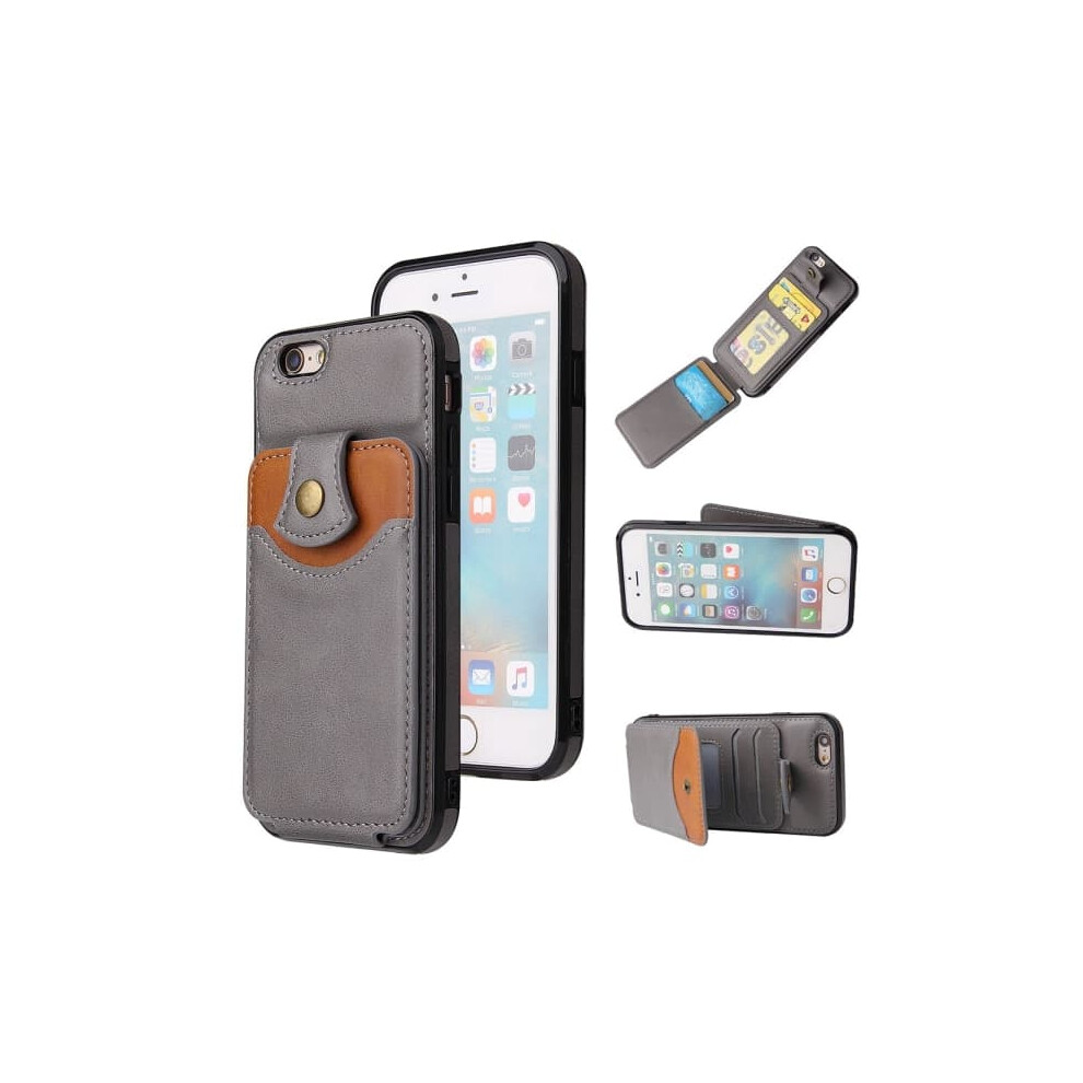 Iphone Se 2022 Case With Card Holder Grey 962125861969