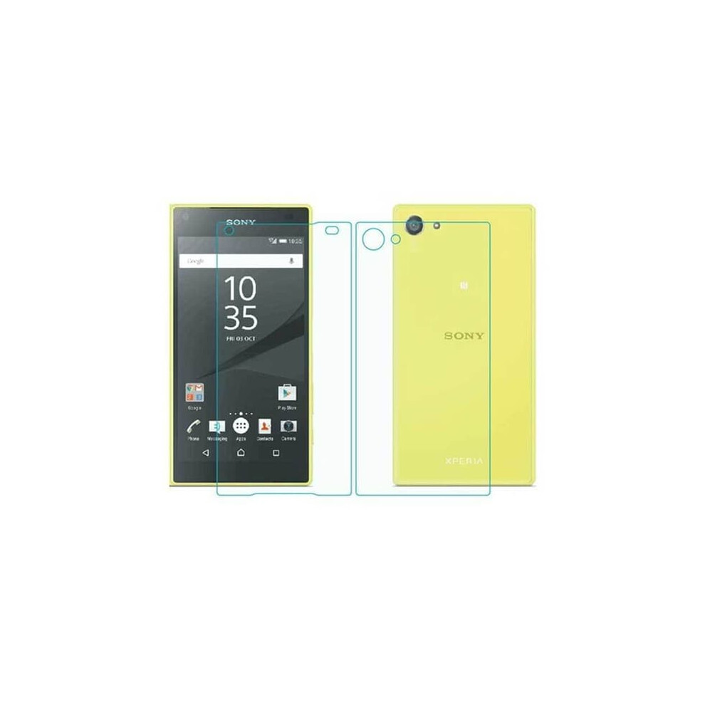 Sony Xperia Z5 Screen Protector Hardened Glass Front And 962125855050