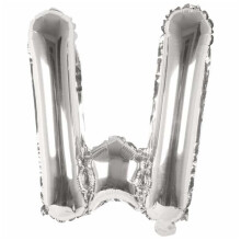 Letter Balloon Silver 80 cm
