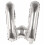 Letter Balloon Silver 80 cm 1
