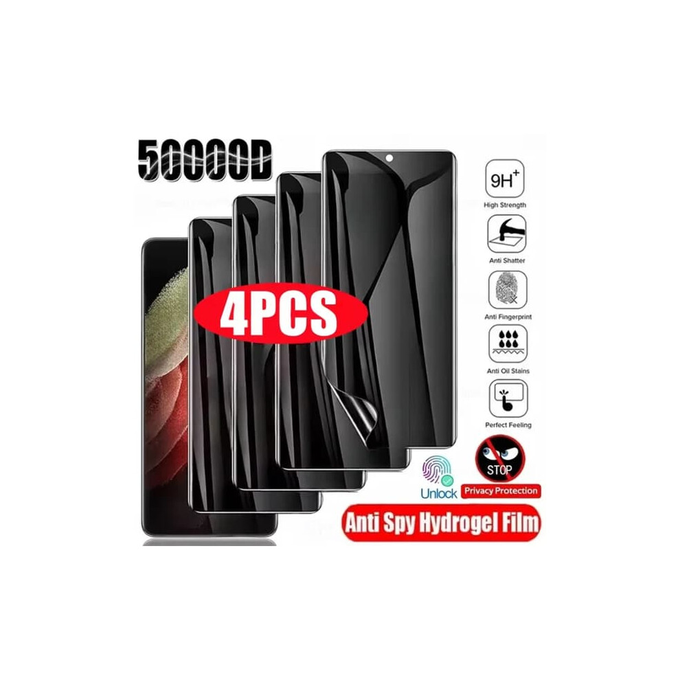 Privacy Screen Protector Hydrogel Film For Samsung 4-Pack 900223001085