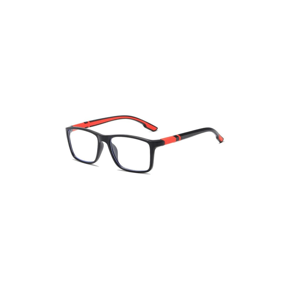 Filter Reading Glasses Square Frame Strength 300 Blue/Light 962125871531