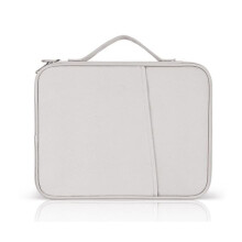 Laptop Bag Portable Organizer for 10.8-14 Inch Tablets White