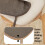 Linen Dining Chair Cushion U-Shape 1 Piece 6