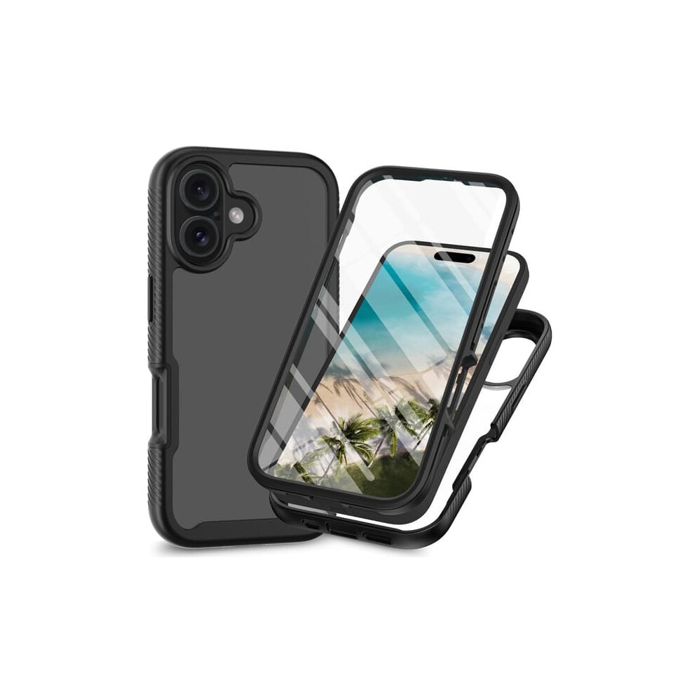 Skalo Iphone 16 Plus Shockproof Clear Hybrid Case With 900223989291