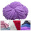 Light Violet Chunky Chenille Yarn Acrylic 7 Jumbo 7