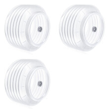 3X Clear Drill Dust Collector Hole Saw Dust Bowl Drill Dust Cover Easy Operate Drill Ash Bowl