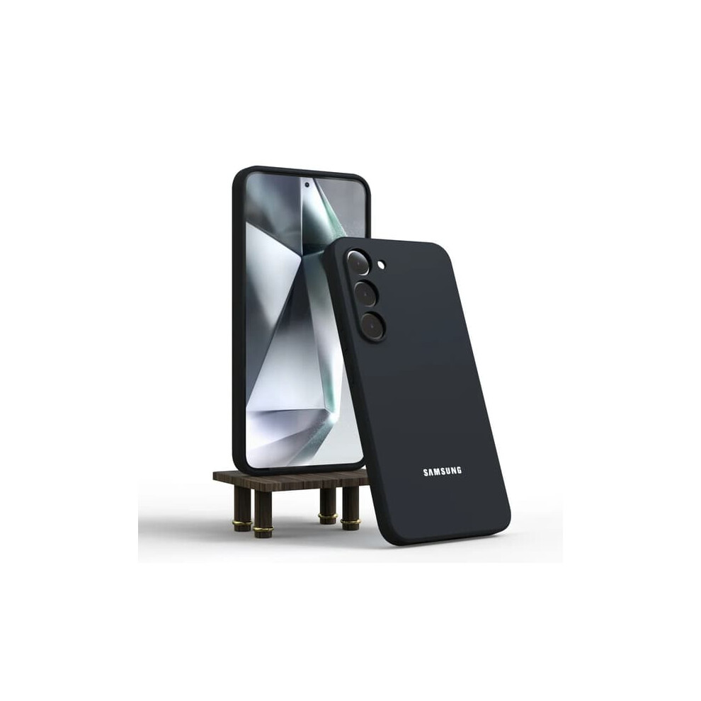 Silicone Case For Samsung Galaxy S24 To S10 Plus Black 900223978349