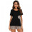 Dames korte pyjamaset met cartoonprint, 2-delig 6