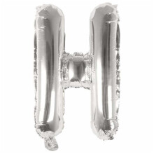 Letter Balloon Silver 80 cm Large