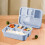 Bento Box Adult Lunch Box 4-Compartment Plastic Container 2 3