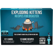 Exploding Kittens Disaster Deluxe Card Game Set