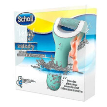 Scholl 电动足部磨皮器 蓝色 湿干两用