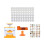 Button Maker Machine 55mm for DIY Badges and Pins with 48 2