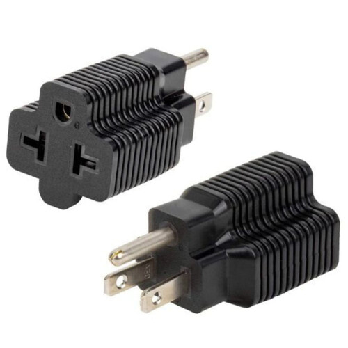 Electrical Adapter NEMA 5-20R to 5-15P 1-Pack 1