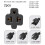 Electrical Adapter NEMA 5-20R to 5-15P 1-Pack 3
