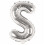 Letter Balloon Silver 80 cm Large 1