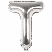 Letter Balloon Silver 80 cm Large