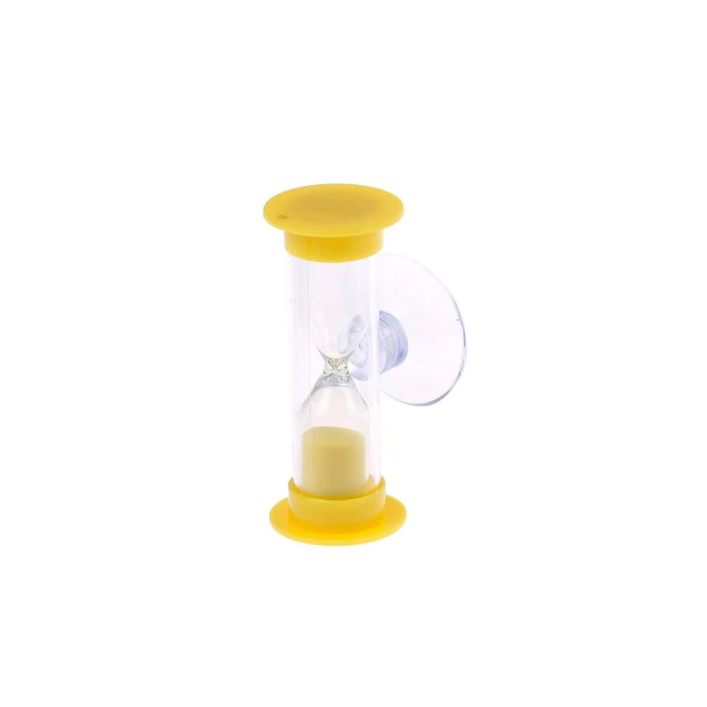 Toothbrush Sand Timer for Kids - Yellow 3 Minutes