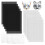 Fursuit Eyes Mesh Waterproof PVC Sheets 10 pcs White 1