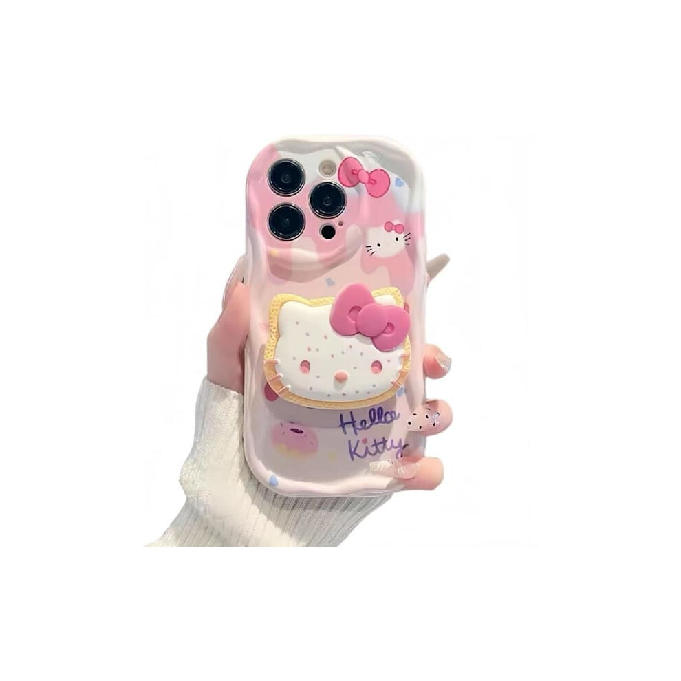 Kawaii Cat Tpu Iphone 7/8 Case With Airbag Stand 900223979797