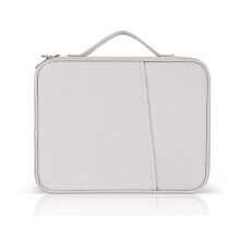 Laptop Bag Portable Organizer for 10.8-14 Inch Tablets White