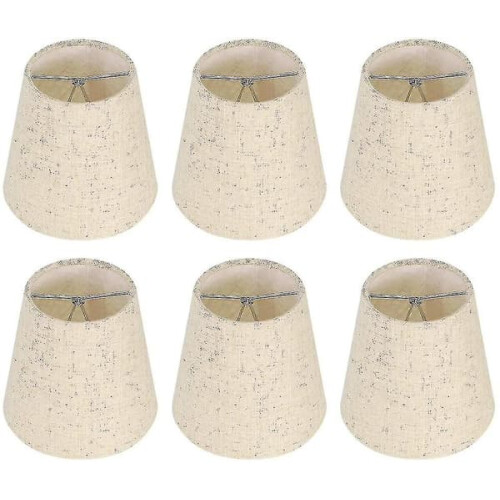 Linen Lampshade for E14 Wall or Table Lamp Small Clip-On
