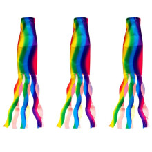 3X Rainbow Windsock Wind Streamer Flag Garden Camping Decoration Flag 70CM