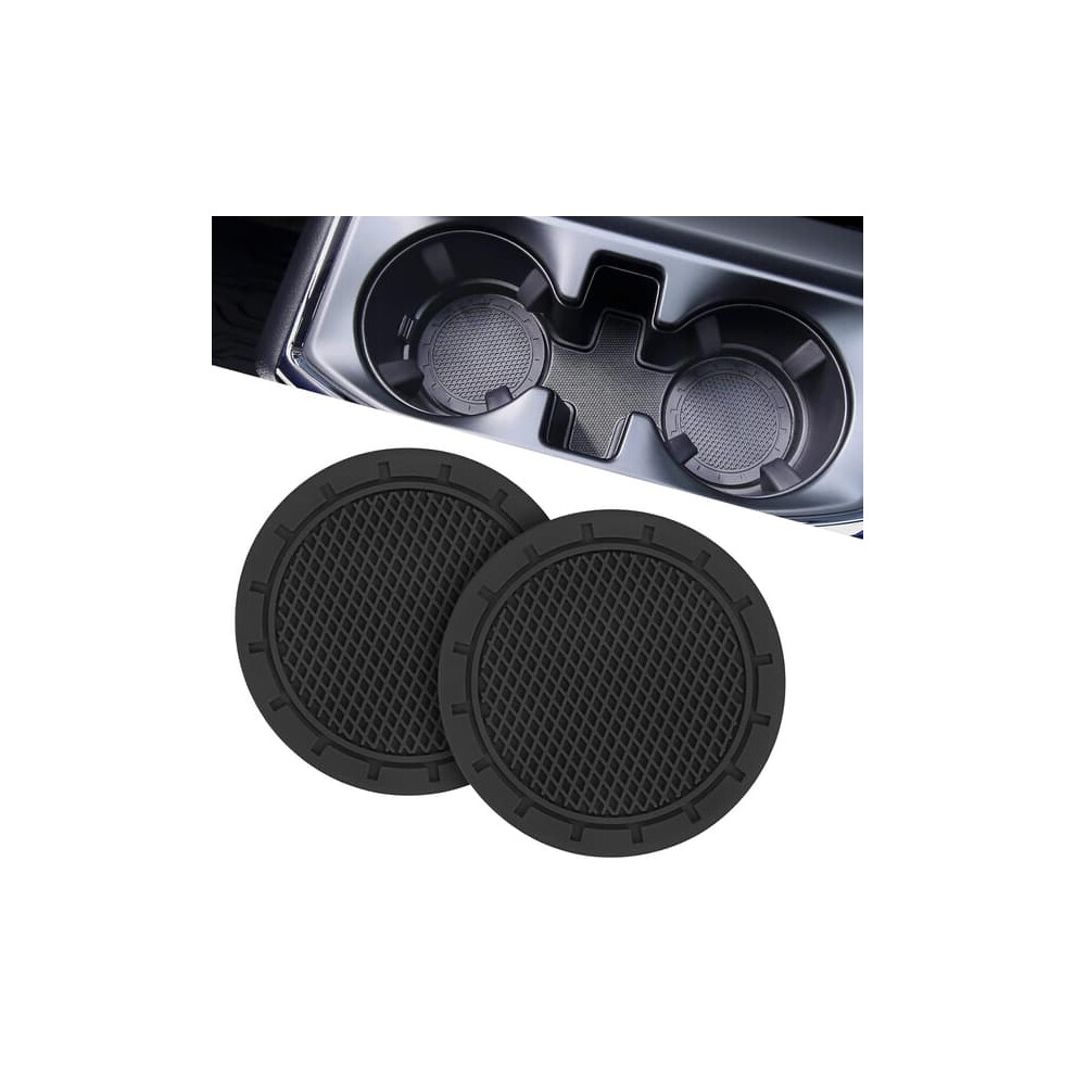 Car Cup Holder Coaster Universal Insert Black 900223007520