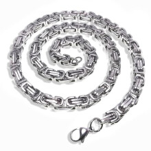 Silver bracelet chain 8mm width 23cm length