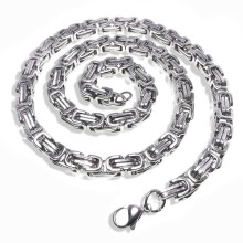 Silver bracelet chain 7mm width 23cm length