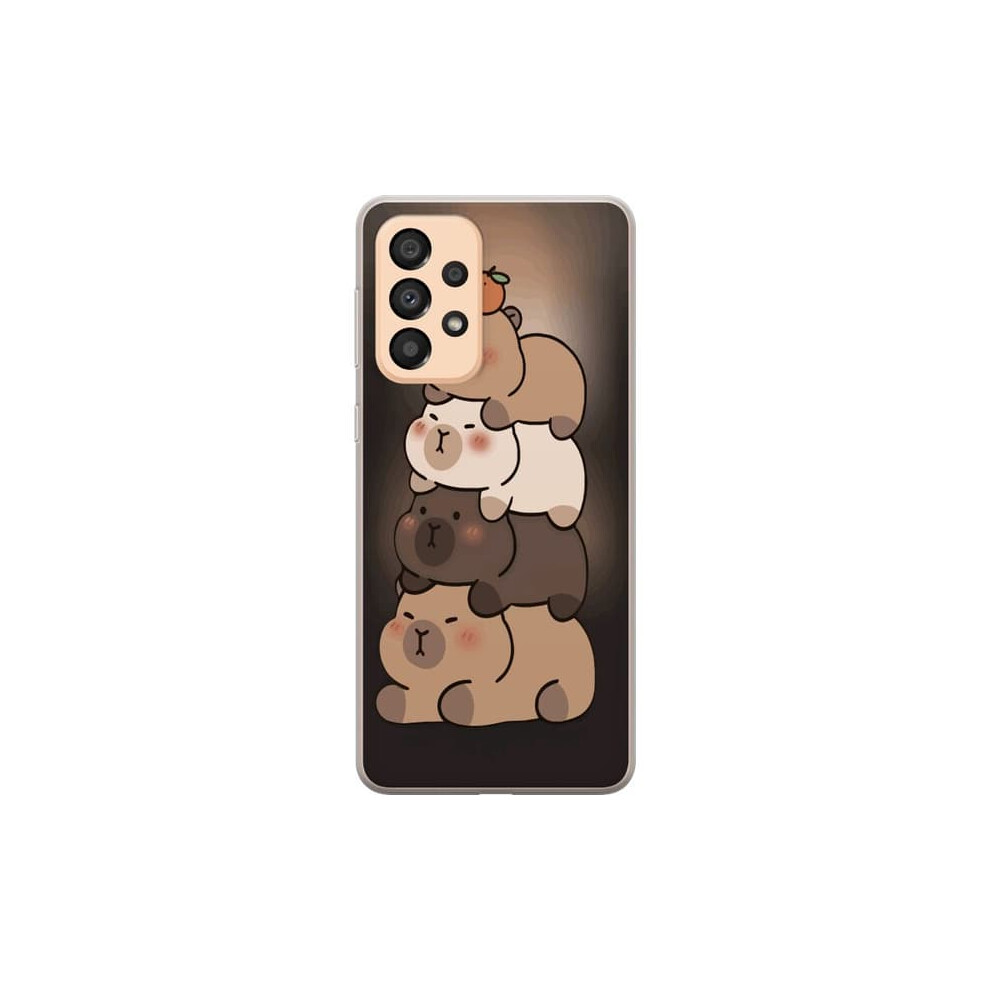 Samsung Galaxy A33 5G Transparent Case Capybara 1 Pc 900223997722