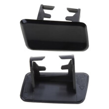 Headlight Washer Nozzle Cover for BMW X3 E83 1 Pair Black