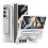 Samsung Galaxy Z Fold5 Protective Case Silver with Matte 1