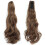 Ponytail Wig Light Brown Curly Hair Extension 1