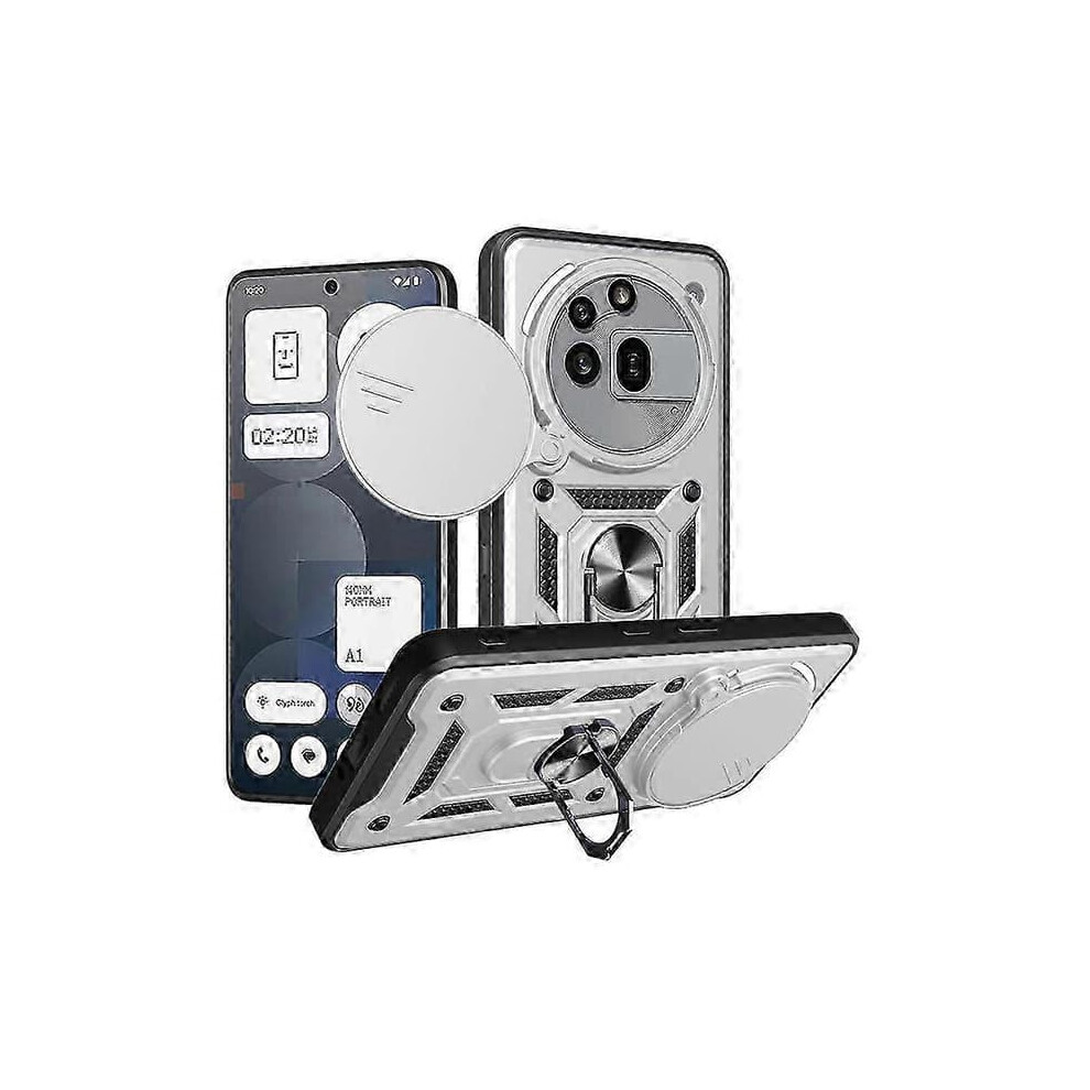 Nothing Phone 3A Pro Protective Case Pc Tpu Silver 900223997296