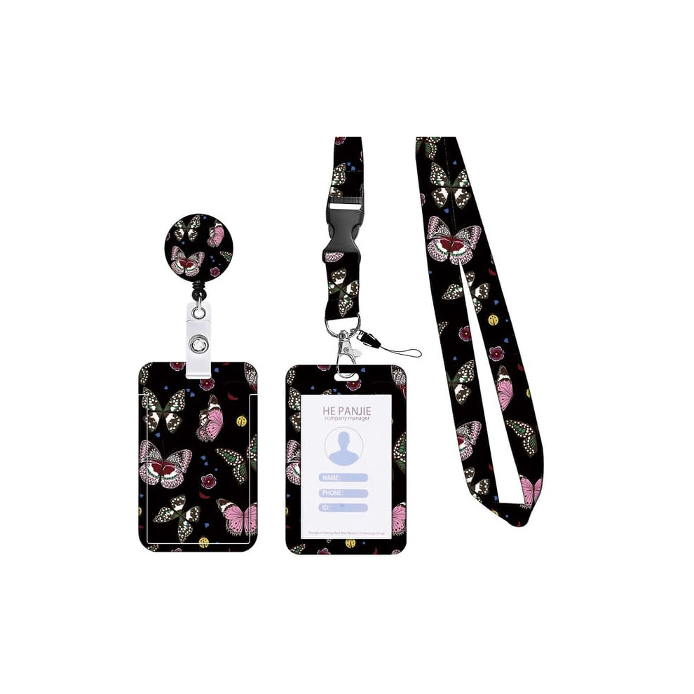 Id Card Holder With Pattern Print And Sliding Opening 900223991690