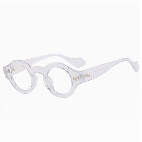 Blue Light Blocking Round Reading Glasses 0