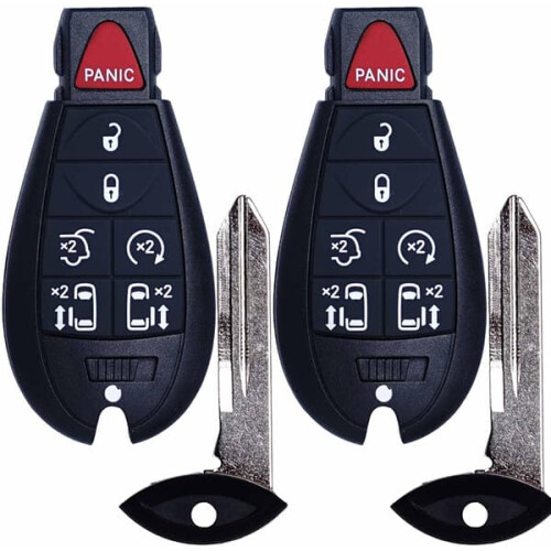 MechanMagic Key Fob Replacement for Chrysler Town and
