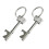 Zinc Alloy Bottle Opener Keychain 1 Piece 1