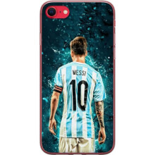 Compatibel met Apple, compatibel met iPhone SE (2022) Transparant hoesje Messi