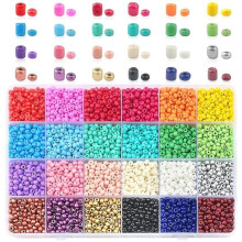 Glass beads for jewelry making 4 mm